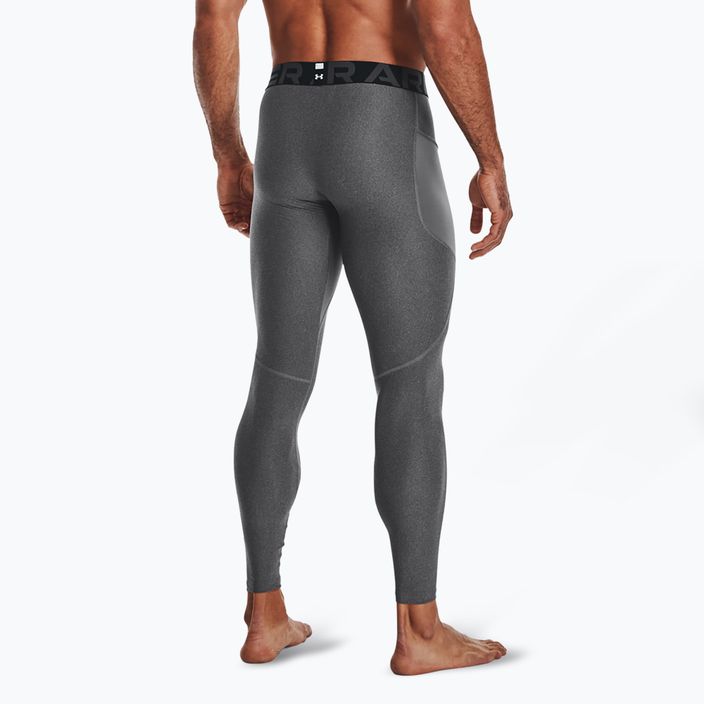 Мъжки гамаши за тренировка Under Armour HeatGear carbon heather/black 3