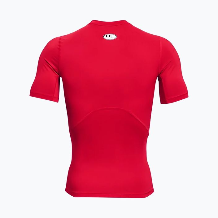 Мъжка тренировъчна тениска Under Armour Ua Hg Armour Comp SS червена 1361518-600 2