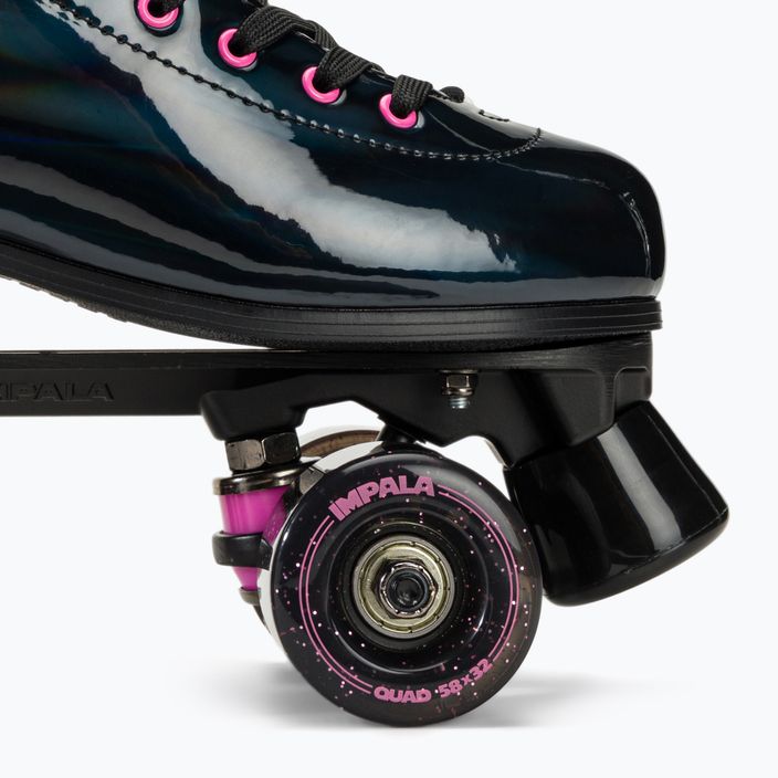 Дамски кънки IMPALA Quad Skate black holographic 9