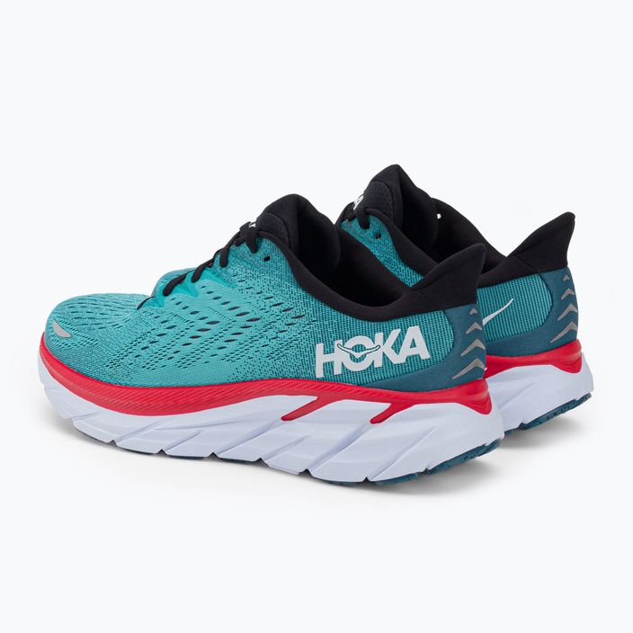 Мъжки обувки за бягане HOKA Clifton 8 blue 1119393-RTAR 3