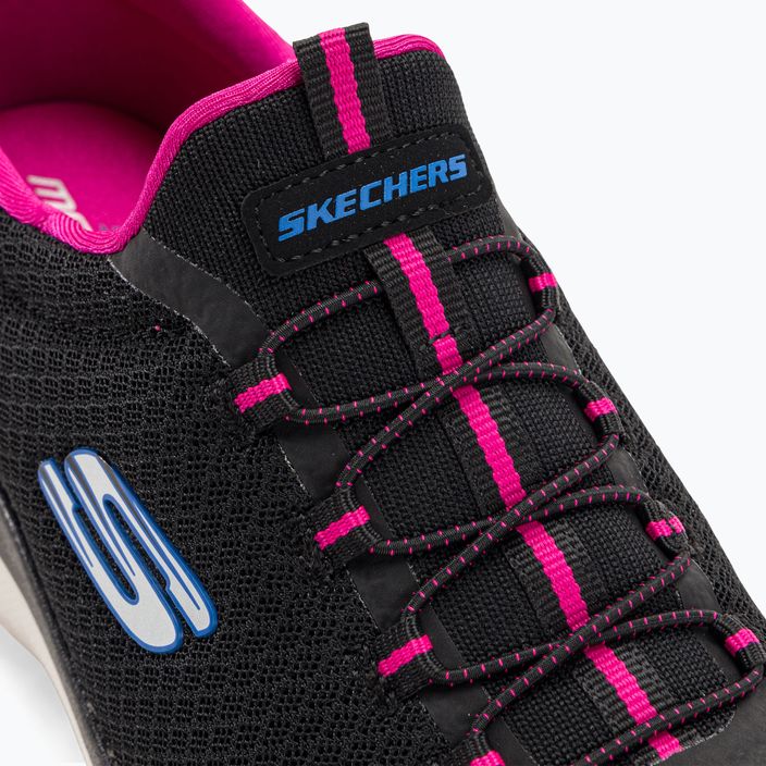 Дамски обувки за тренировка SKECHERS Summits black/hot pink 8