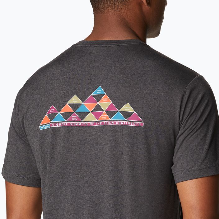 Columbia Tech Trail Graphic Tee мъжка тениска за трекинг black 1930802 3