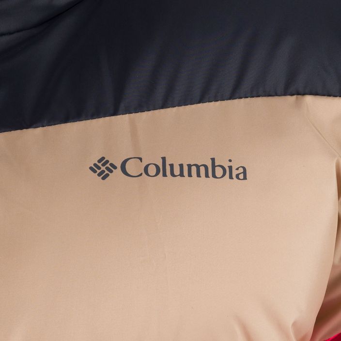 Columbia Puffect Color Blocked дамско пухено яке червено 1955101 4