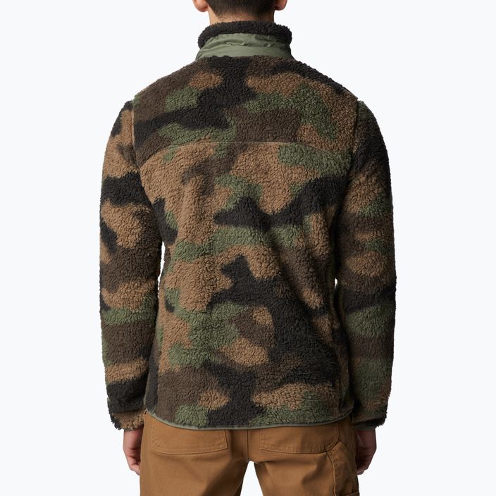 Мъжки суитшърт Columbia Winter Pass Print Fleece sweatshirt brown 1866565 2