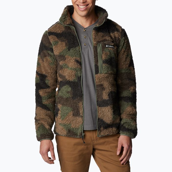 Мъжки суитшърт Columbia Winter Pass Print Fleece sweatshirt brown 1866565 3