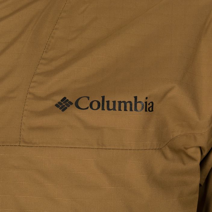 Columbia Point Park Insulated мъжко пухено яке кафяво-черно-жълто 1956811 12
