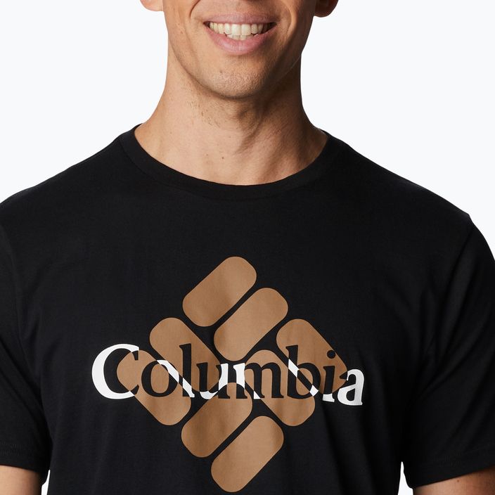 Columbia CSC Seasonal Logo мъжка тениска за трекинг черна 1991031 5