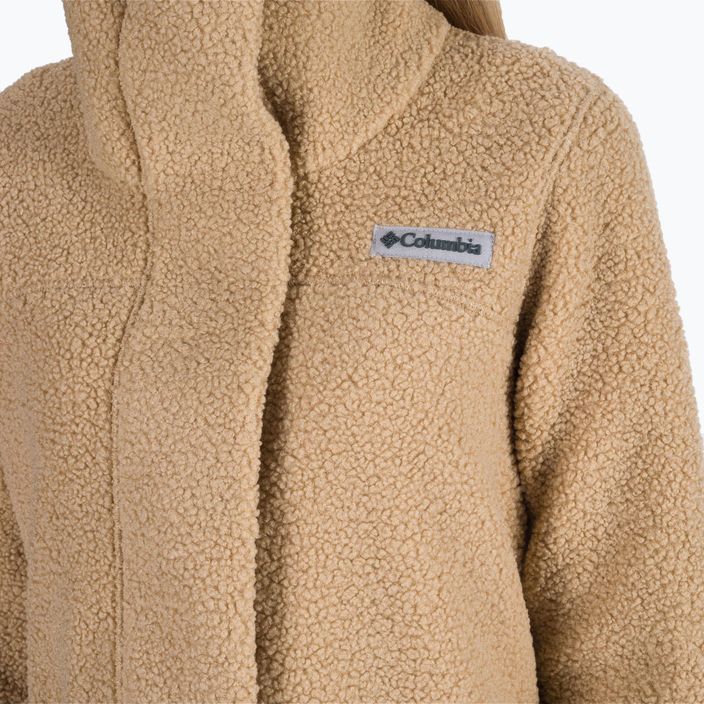 Дамско палто Columbia Panorama Long fleece brown 1862582 4