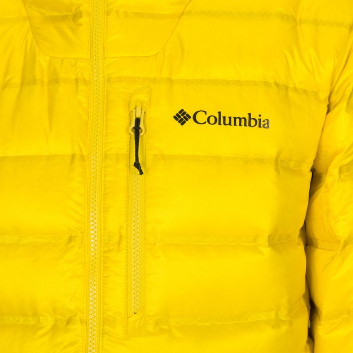 Мъжко яке с качулка Columbia Pebble Peak Down Yellow 2008315 12