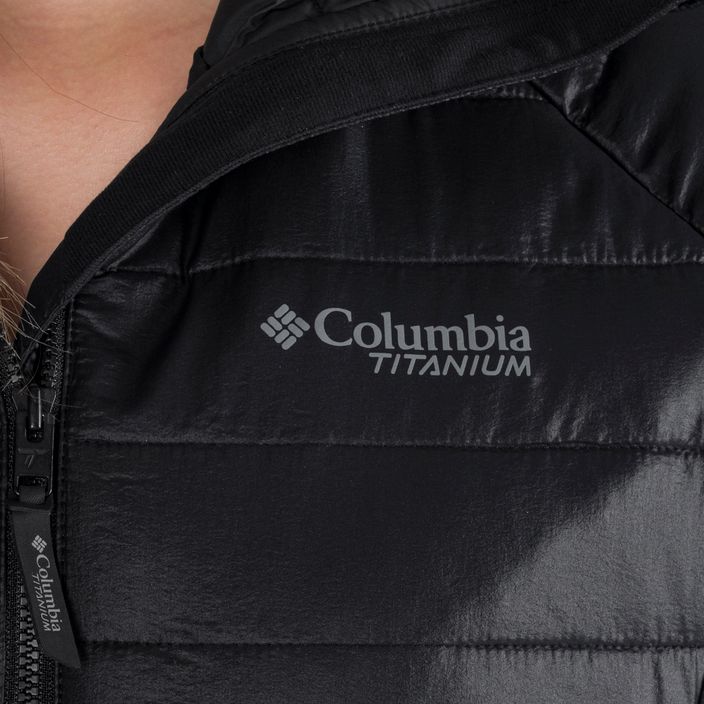 Columbia дамско пухено яке с качулка Platinum Peak black 2008341 6