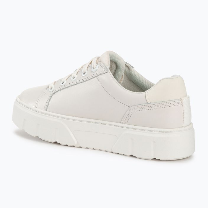 Timberland дамски обувки Laurel Court white full grain 3