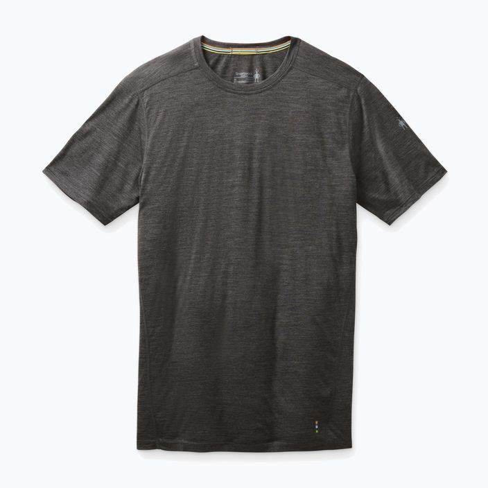 Мъжка тениска Smartwool Merino Tee dark grey 00744 trekking t-shirt 4