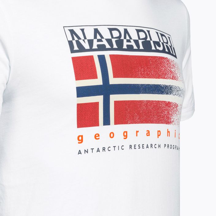 Мъжка тениска Napapijri S-Kreis brightwhite 7