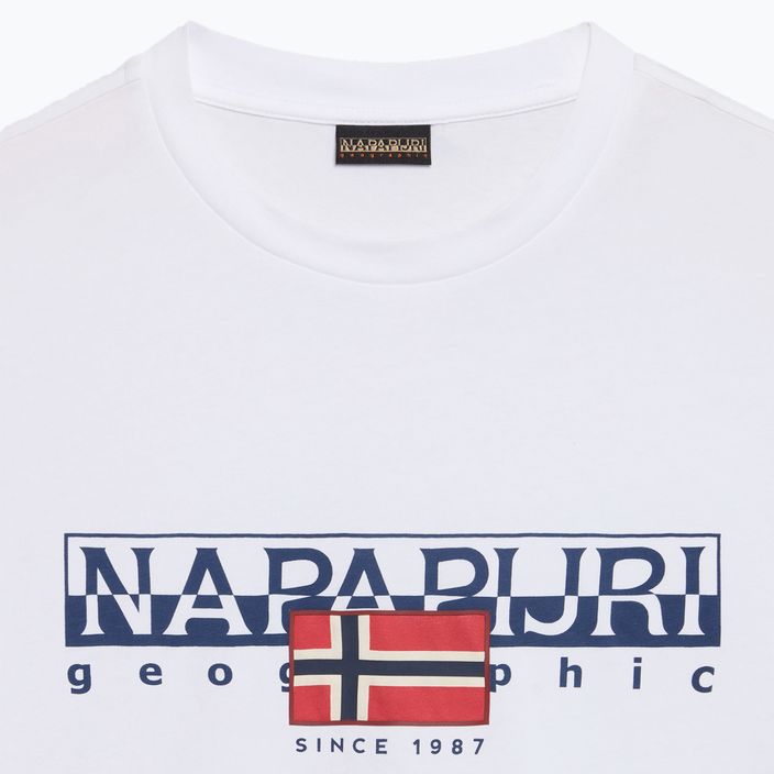 Мъжка тениска Napapijri S-Aylmer brightwhite 7