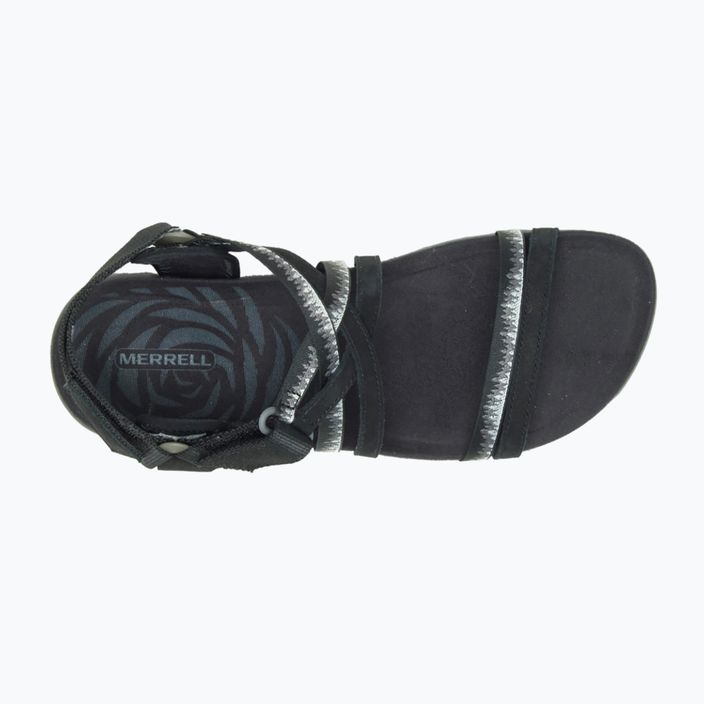 Merrell Terran 3 Cush Lattice дамски сандали за туризъм черни J002712 14