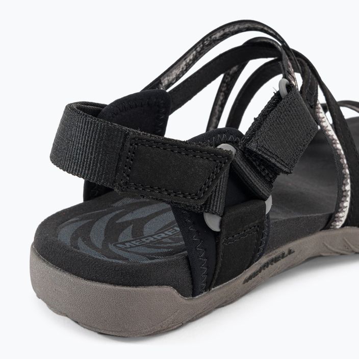 Merrell Terran 3 Cush Lattice дамски сандали за туризъм черни J002712 9