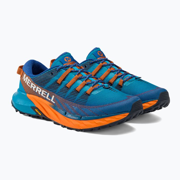 Merrell Agility Peak 4 сини мъжки обувки за бягане J135111 4
