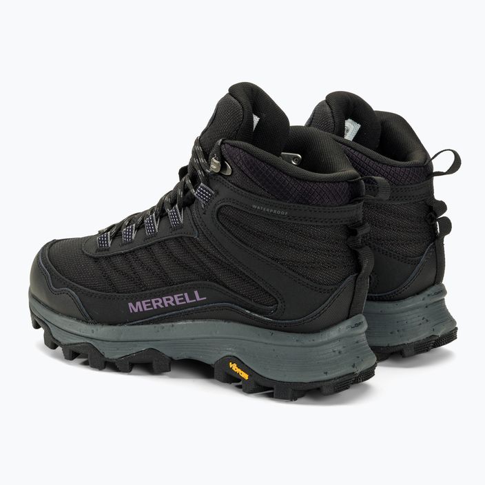 Дамски туристически обувки Merrell Moab Speed Thermo Spike Mid WP black 3