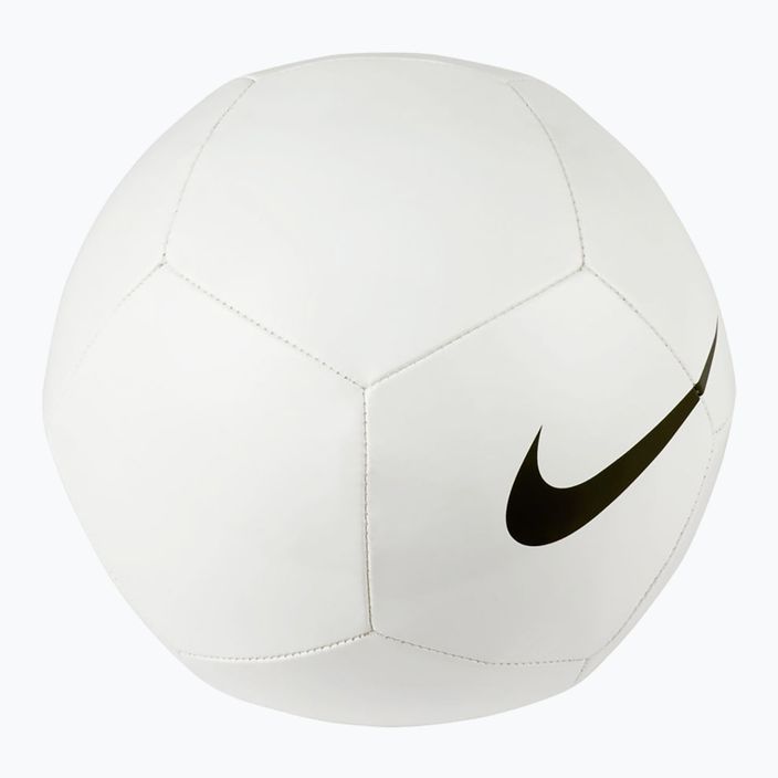 Футболна топка Nike Pitch Team размер 3 white/black 2