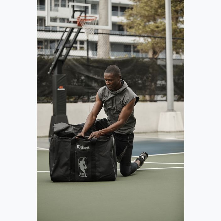 Уилсън NBA автентична баскетболна чанта с 6 топки 5