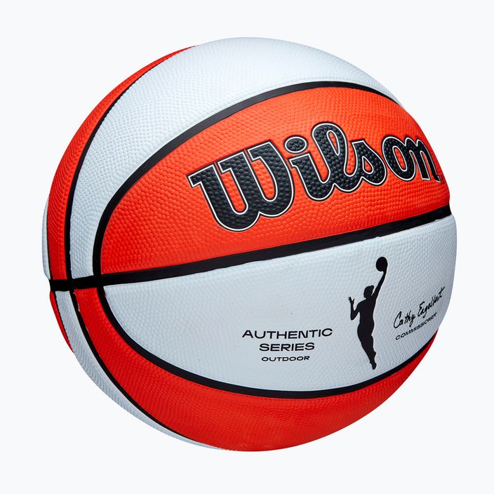 Wilson WNBA Authentic Series Outdoor оранжево/бяло детски баскетболни обувки размер 5 2