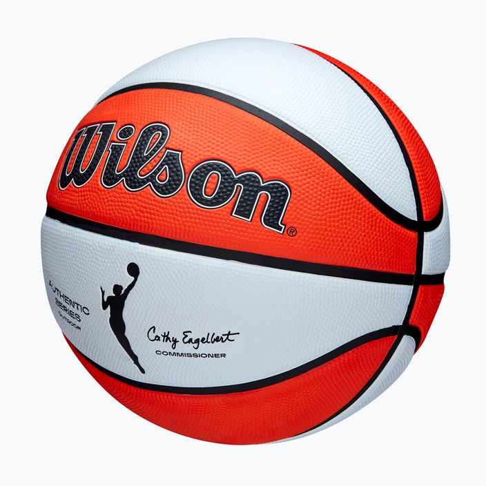 Wilson WNBA Authentic Series Outdoor оранжево/бяло детски баскетболни обувки размер 5 3