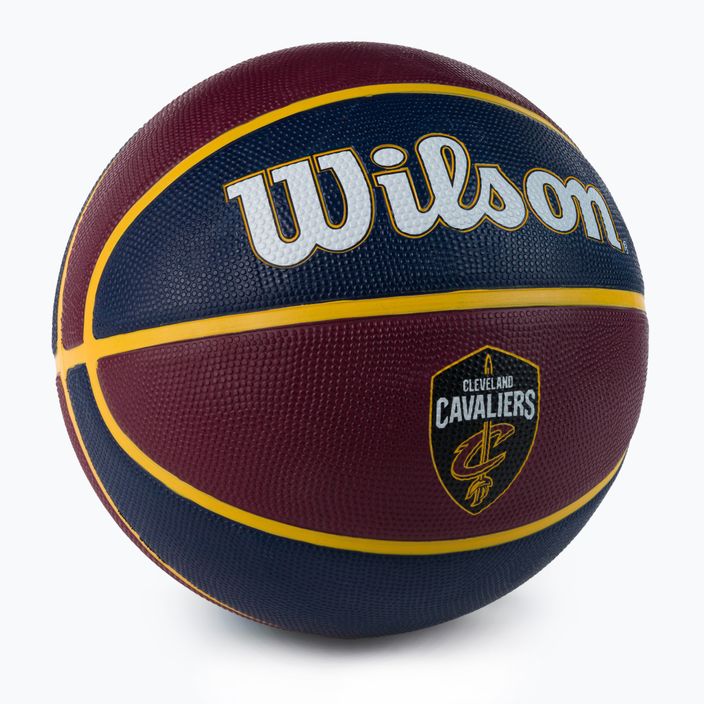 Баскетболна топка Wilson NBA Team Tribute Cleveland Cavaliers, тъмносиня WTB1300XBCLE 2