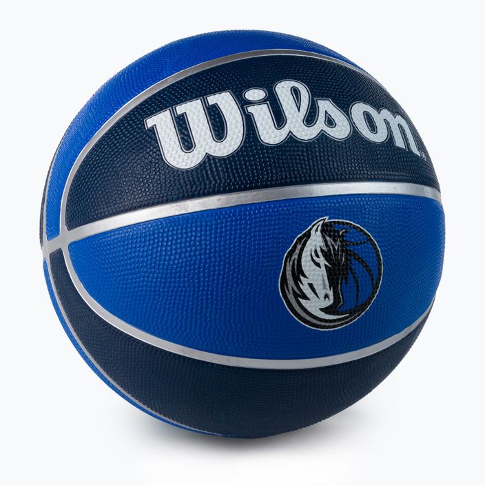 Wilson NBA Team Tribute Dallas Mavericks баскетболна топка синя WTB1300XBDAL 2
