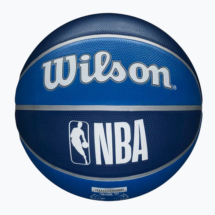 Wilson NBA Team Tribute Dallas Mavericks баскетболна топка синя WTB1300XBDAL 3