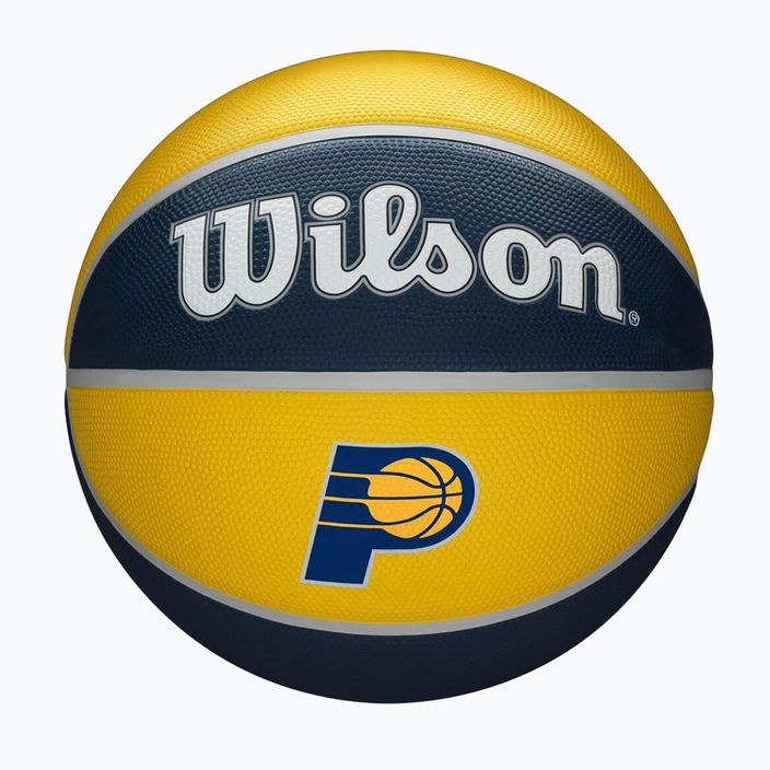 Wilson NBA Team Tribute Indiana Pacers Баскетбол Жълт WTB1300XBIND 2