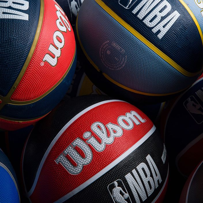 Баскетболна топка Wilson NBA Team Tribute Memphis Grizzlies, тъмносиня WTB1300XBMEM 4