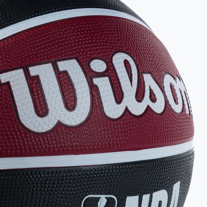 Wilson NBA Team Tribute Miami Heat баскетболна топка бордо WTB1300XBMIA 3