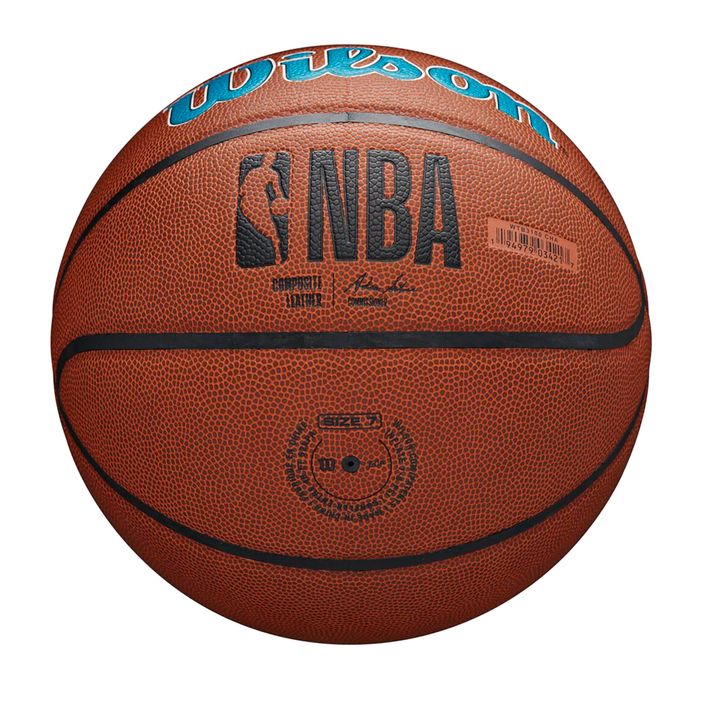 Wilson NBA Team Alliance Charlotte Hornets баскетбол кафяв WTB3100XBCHA 4