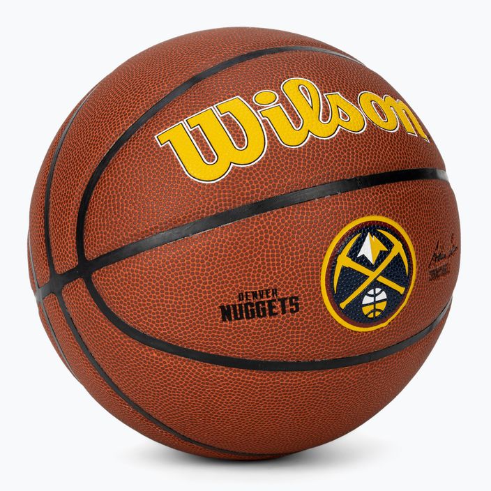 Wilson NBA Team Alliance Denver Nuggets баскетбол кафяв WTB3100XBDEN 2