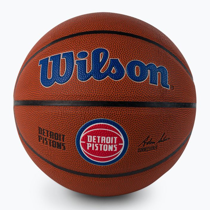 Wilson NBA Team Alliance Detroit Pistons баскетбол кафяв WTB3100XBDET