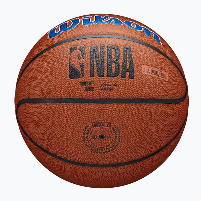 Wilson NBA Team Alliance Golden State Warriors баскетбол кафяв WTB3100XBGOL 2