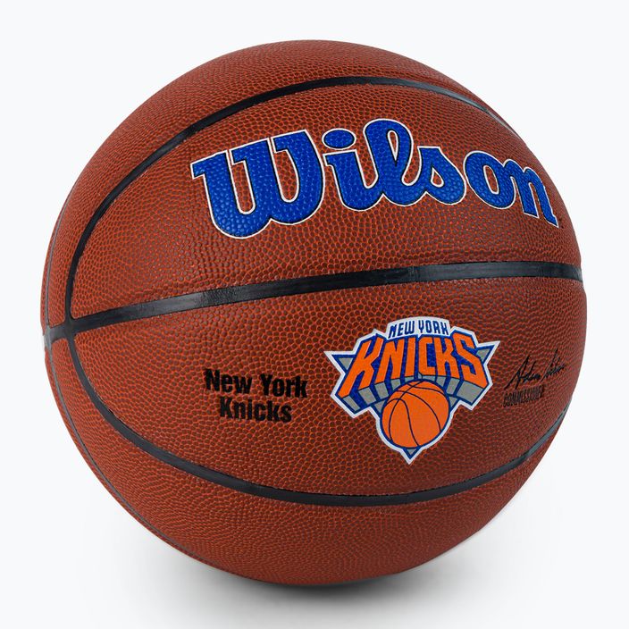 Wilson NBA Team Alliance New York Knicks баскетбол кафяв WTB3100XBNYK 2