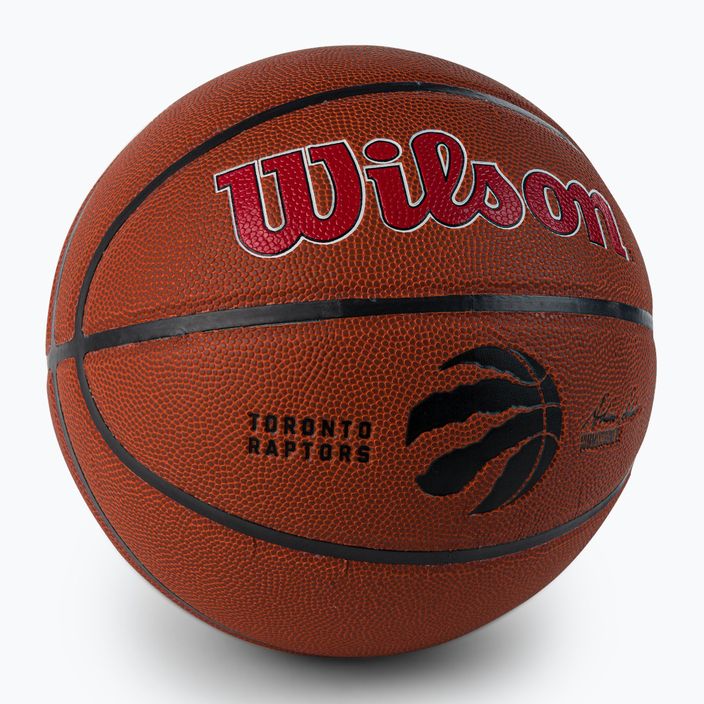 Wilson NBA Team Alliance Toronto Raptors баскетбол кафяв WTB3100XBTOR 2