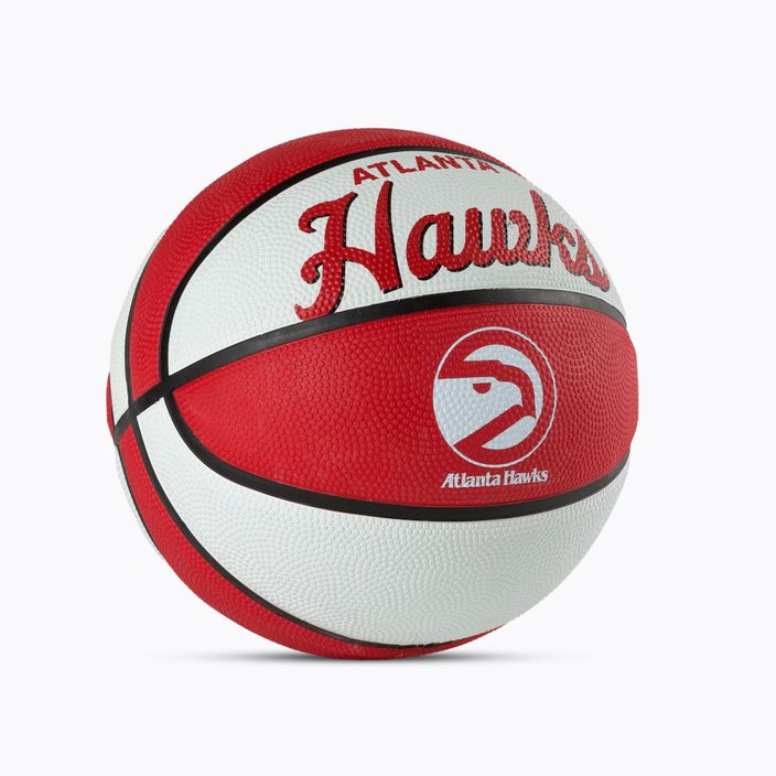 Wilson NBA Team Retro Mini Atlanta Hawks Баскетбол Червено WTB3200XBATL 2