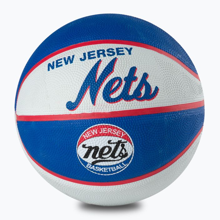 Мини баскетбол Wilson NBA Team Retro Mini Brooklyn Nets blue WTB3200XBBRO
