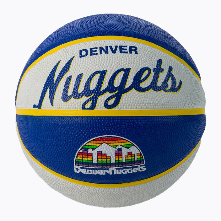 Wilson NBA Team Retro Mini Denver Nuggets баскетбол син WTB3200XBDEN
