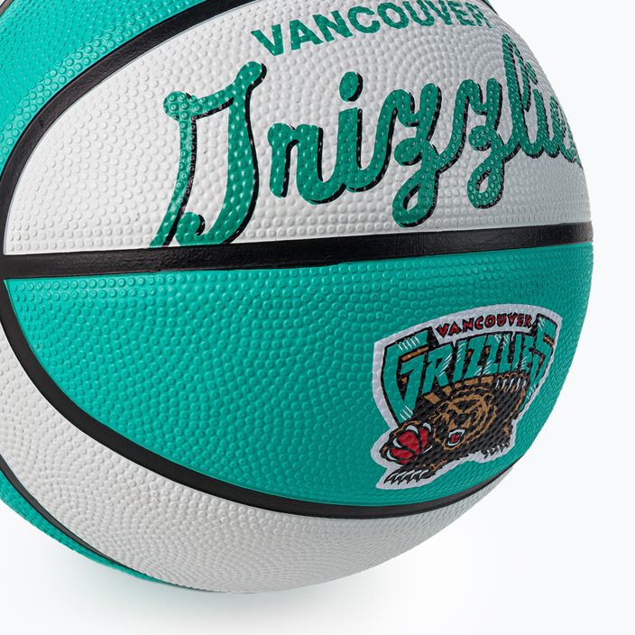 Мини баскетбол Wilson NBA Team Retro Mini Memphis Grizzlies blue WTB3200XBMEM 3