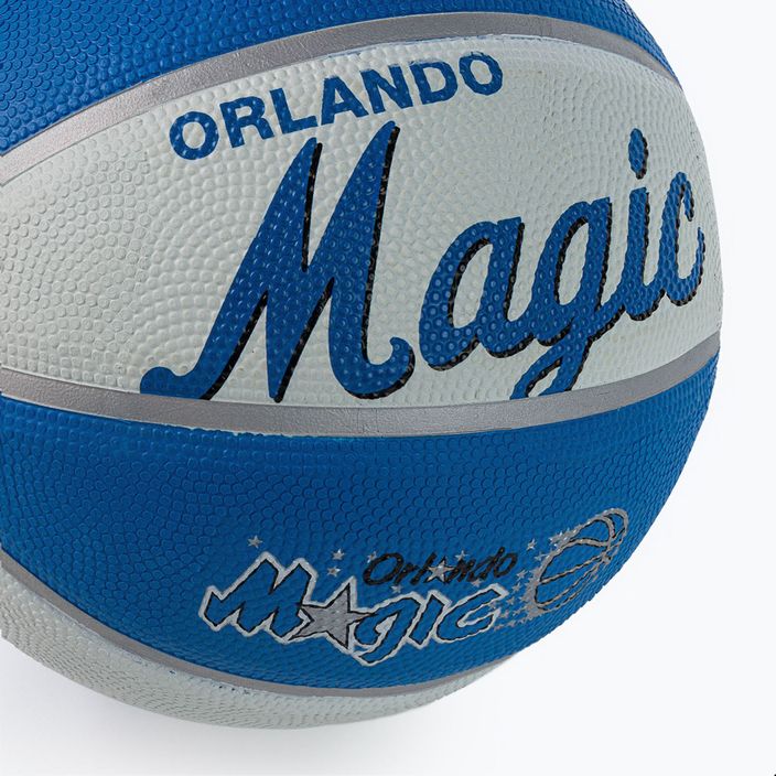 Мини баскетбол Wilson NBA Team Retro Mini Orlando Magic blue WTB3200XBORL 3