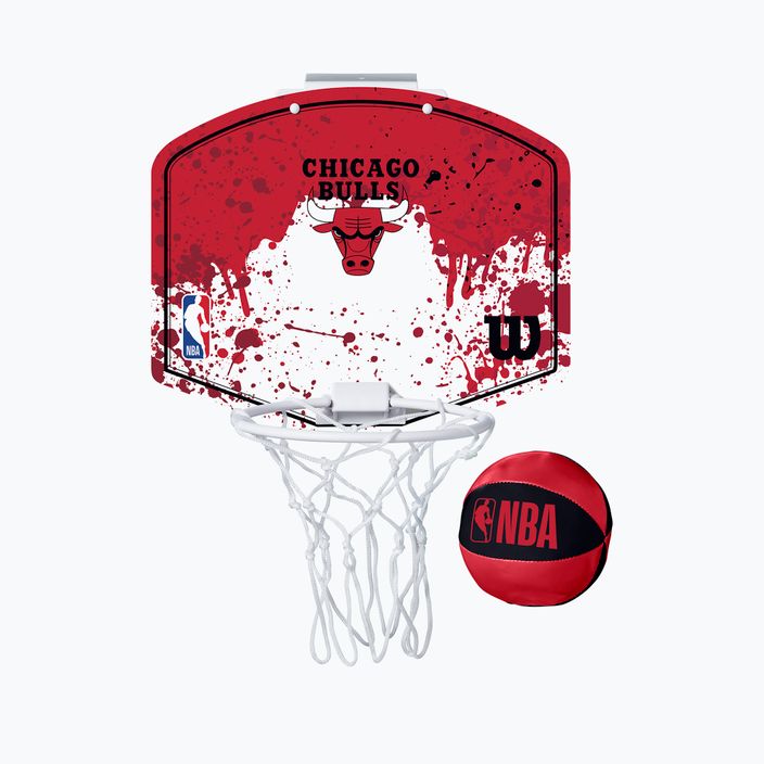 Wilson NBA Chicago Bulls мини обръч Червено WTBA1302CHI 3