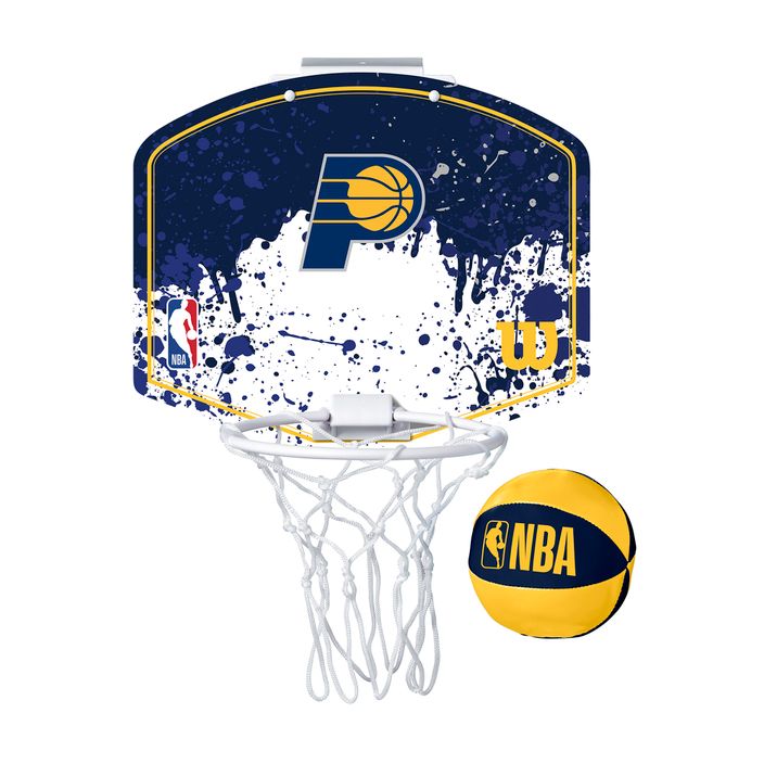 Wilson NBA Team Mini Hoop Indiana Pacers Баскетболен комплект 2