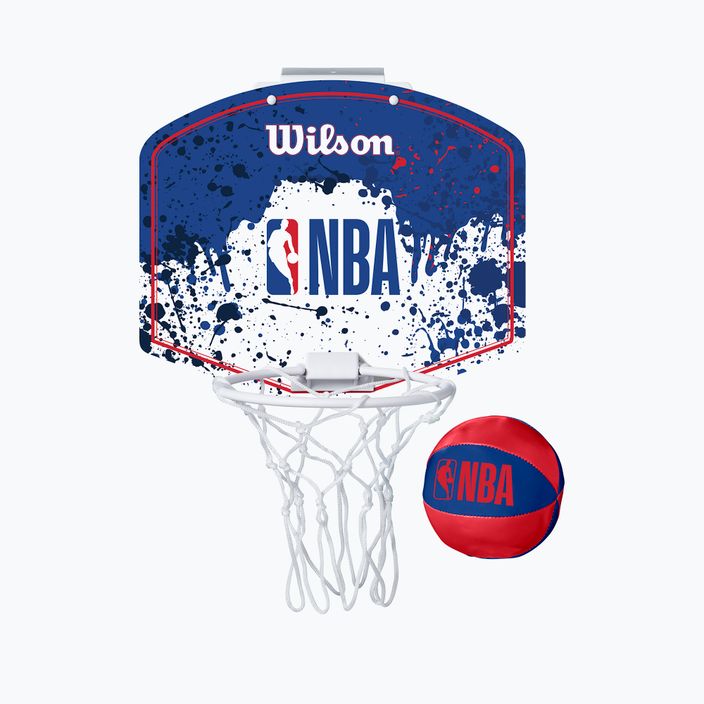 Уилсън NBA RWB мини обръч син WTBA1302NBARD 4