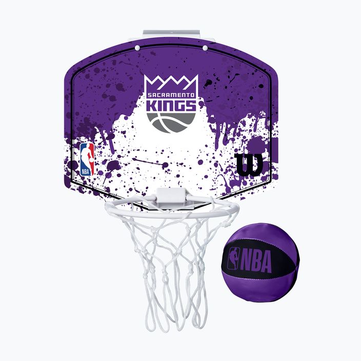 Wilson NBA Team Mini Hoop Sacramento Kings баскетболен комплект