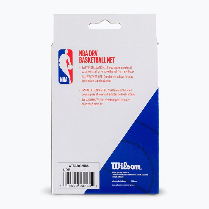 Мрежа за баскетболни обръчи Wilson NBA Drv Recreational WTBA8002NBA 2