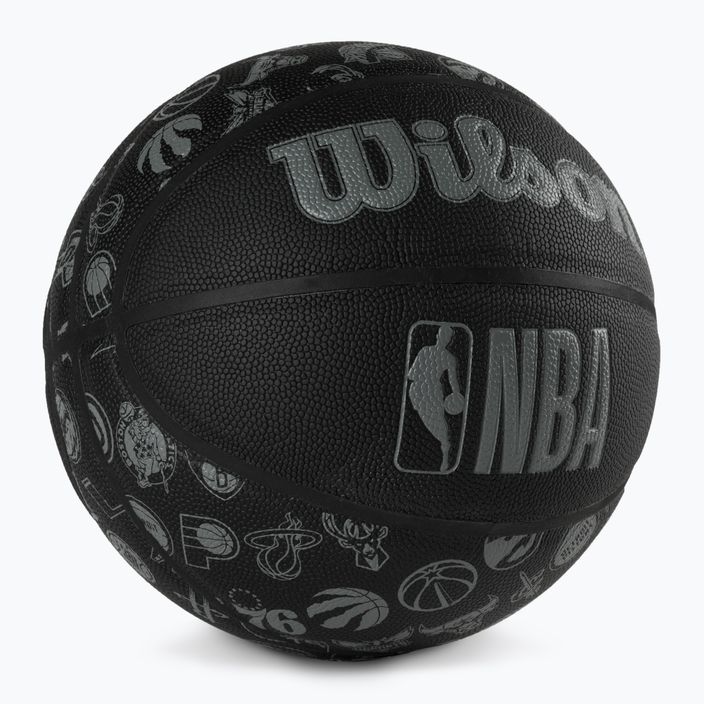 Wilson NBA All Team баскетболен кош черен WTB1300XBNBA 2