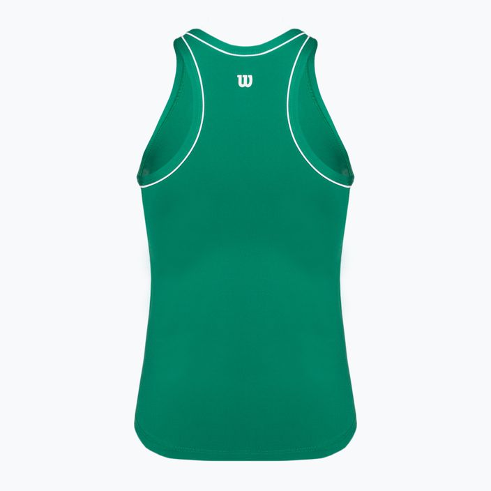 Дамска тениска Wilson Team Tank courtside green 2